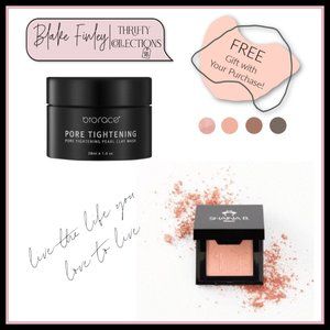 Biorace Clay Mask + Shaina B. Highlighter